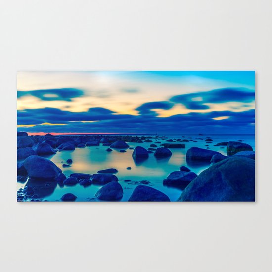 The Baltic Sea, Estonia Canvas Print
