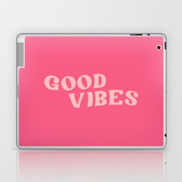 Good Vibes 2 pink Laptop Skin