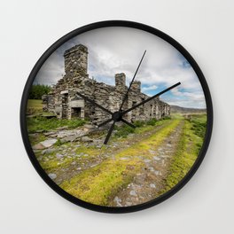 Cottage Ruin Wall Clock
