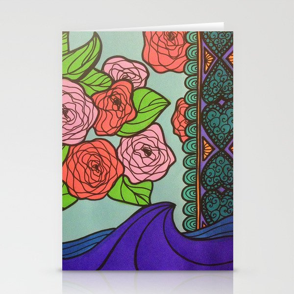 Roses Stationery Cards