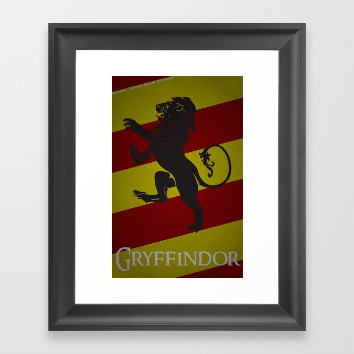 Gryffindor Framed Art Print