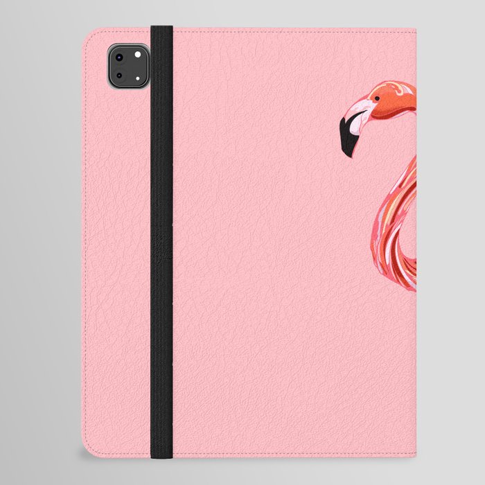 Flamingo & Sea iPad Folio Case