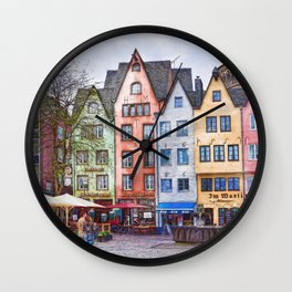 Colors of Germany Wall Clock