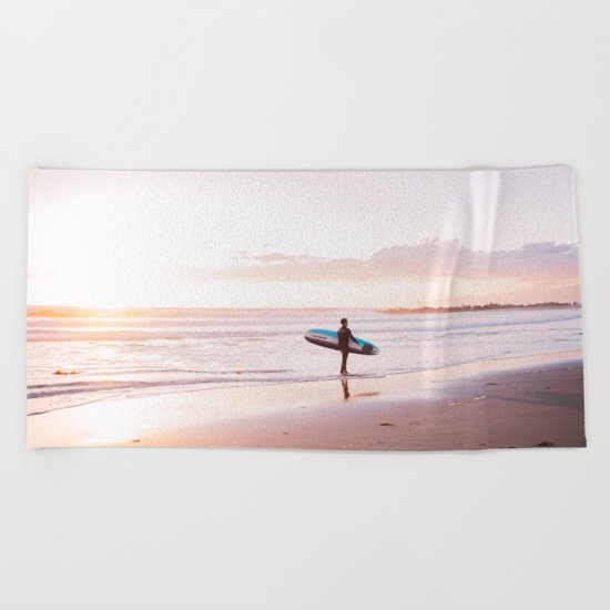 Venice Beach Surfer Beach Towel