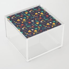 Flowers yellow and red Acrylic Box