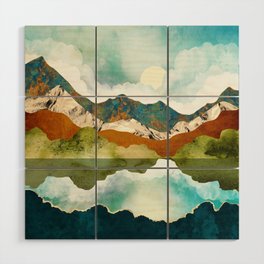 Spring Mountains Wood Wall Art