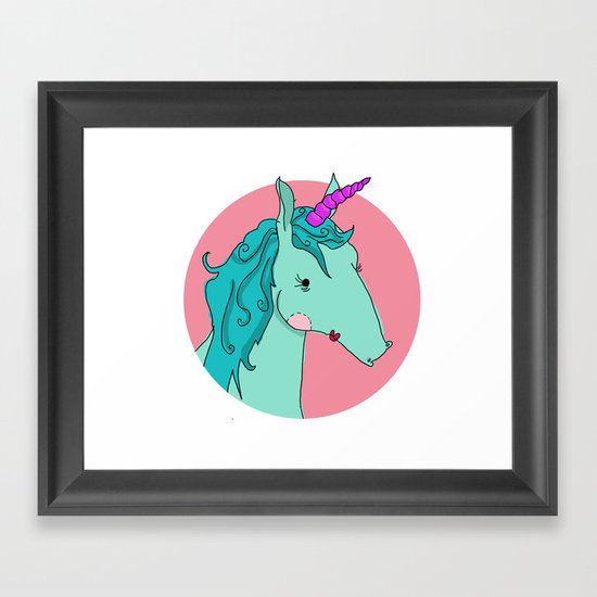 Unicorn Framed Art Print