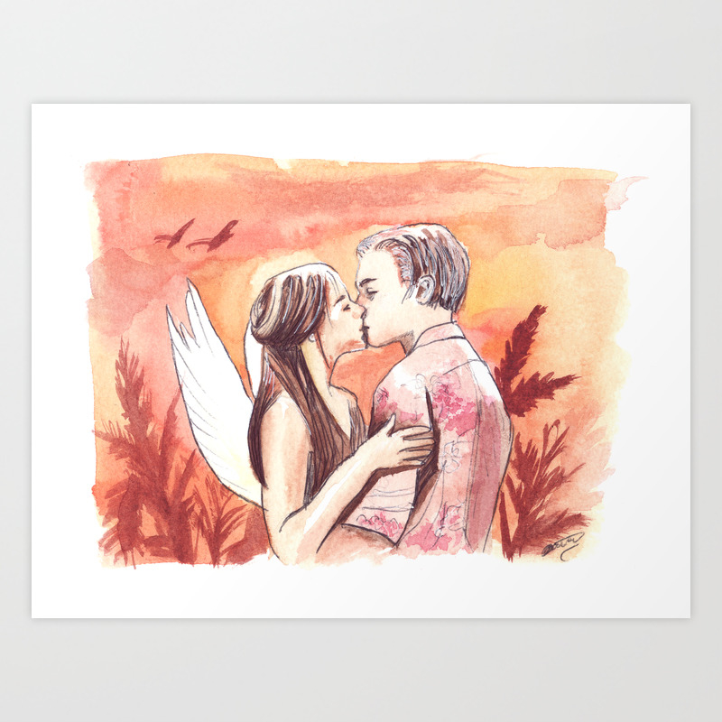 Romeo Juliet Art Print By Zoeychick Society6