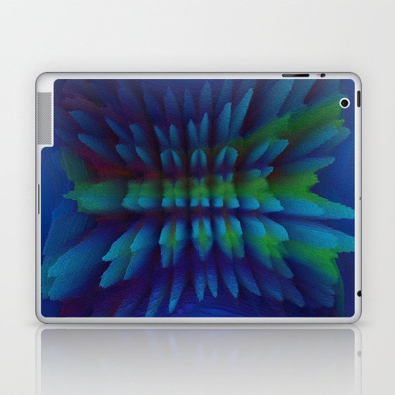 Blooming Tie-Dye Laptop & iPad Skin