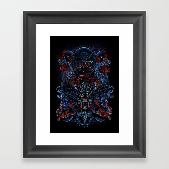 Death in Culture Framed Art Print