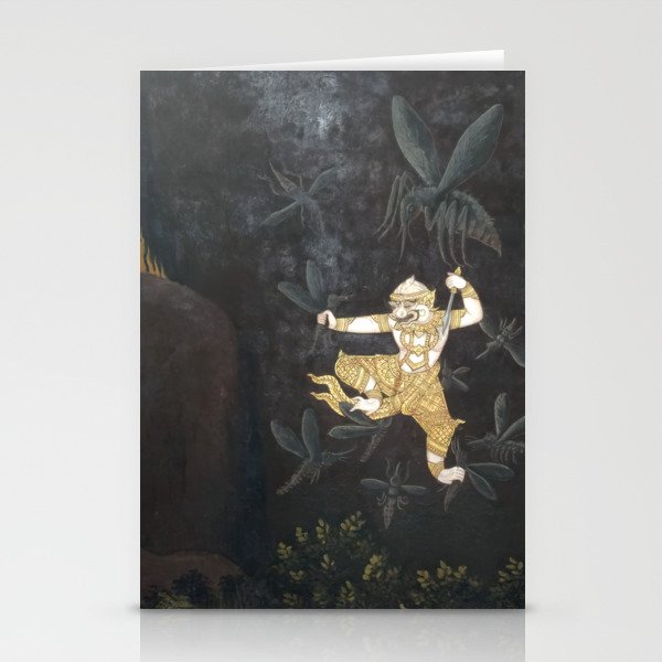 Ramayana Painting Hanuman Stationery Cards