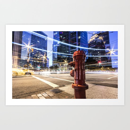Lights Art Print