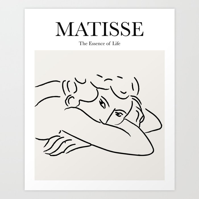 Matisse - The Essence of Line Art Print