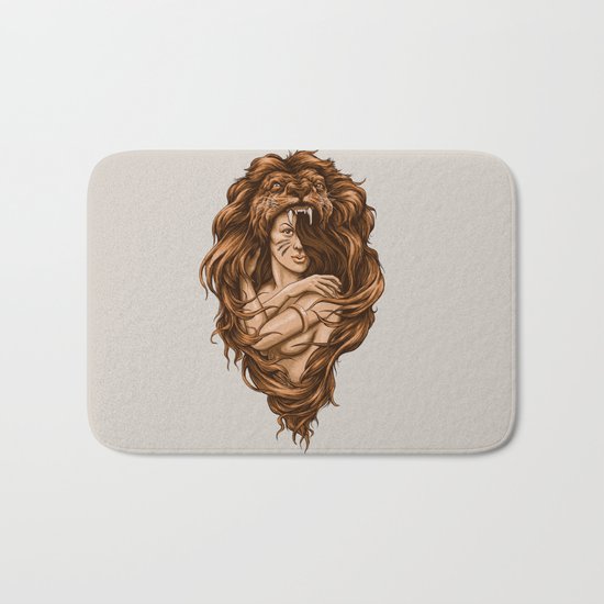 Lion Queen Bath Mat