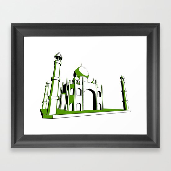 Taj Mahal Framed Art Print