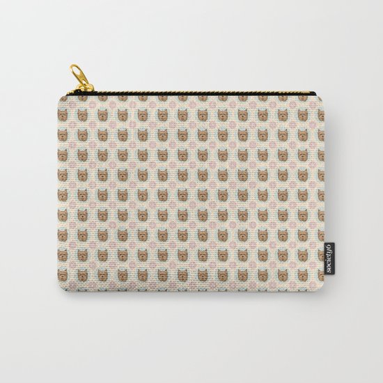 Yorkshire Terrier Pattern Carry-All Pouch