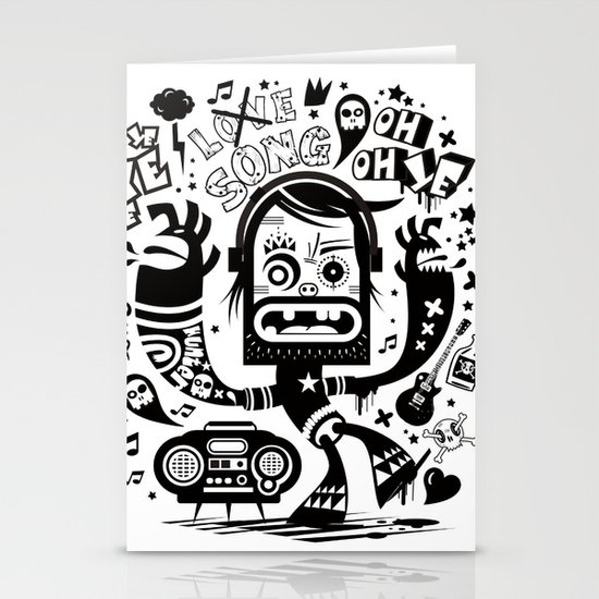 This is not a love song Stationery Cards