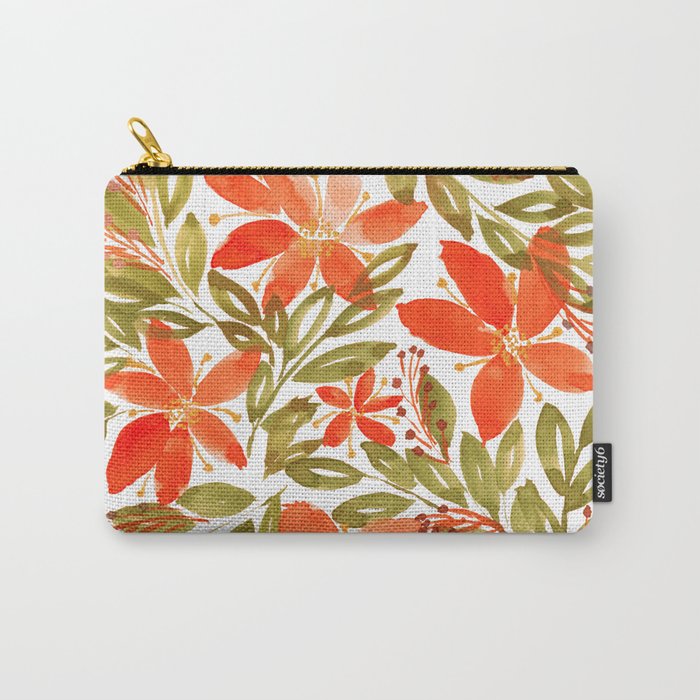 Botanical Painting Carry-All Pouch