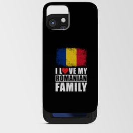 Romanian Family iPhone Card Case
