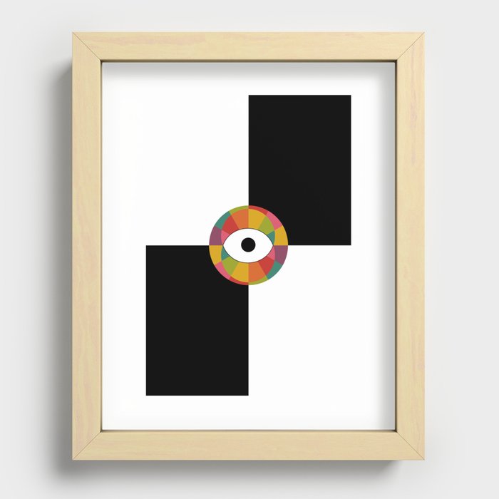 All-Seeing Eye 1 Recessed Framed Print