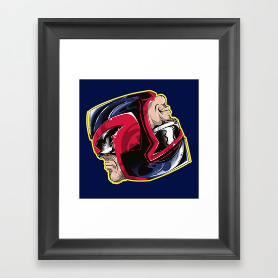 I am the Law! Framed Art Print