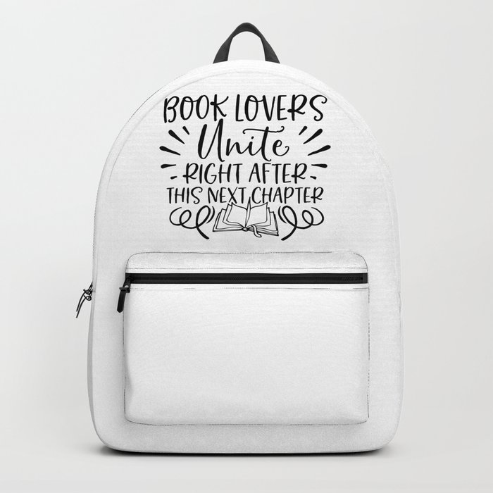 Book Lovers Unite After Next Chapter Backpack
