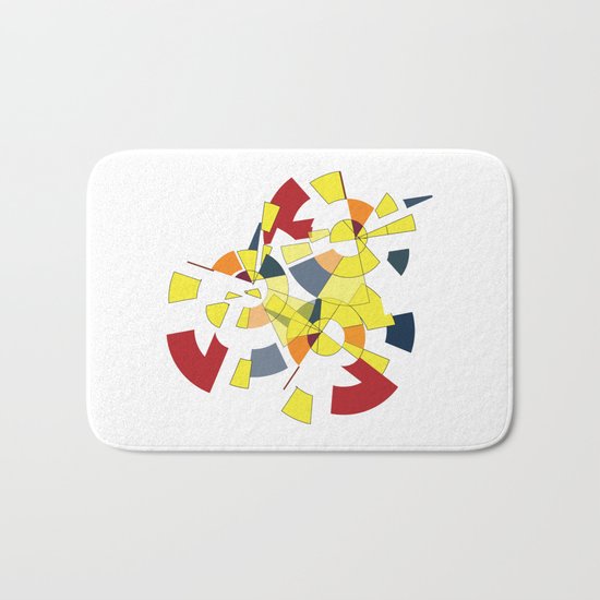 Geometric Mood Bath Mat