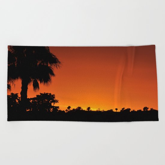 CALIFORNIA SUNSET Beach Towel