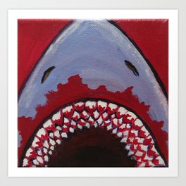 Jaws Art Print
