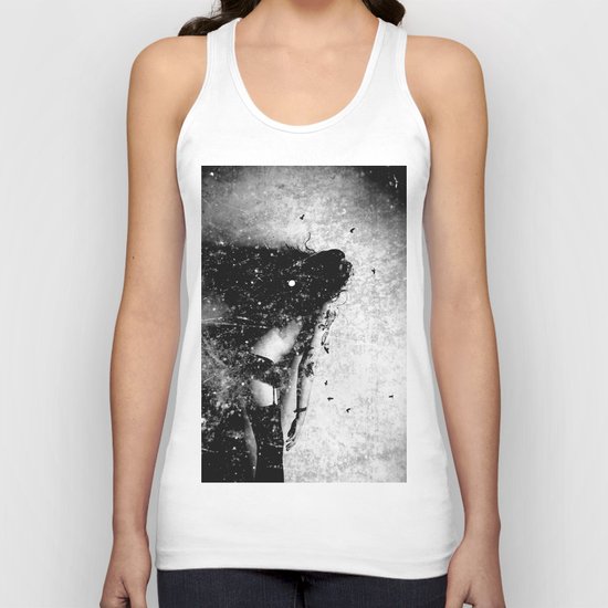 Nude art - time Unisex Tank Top
