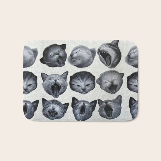Sleepy Monday Bath Mat