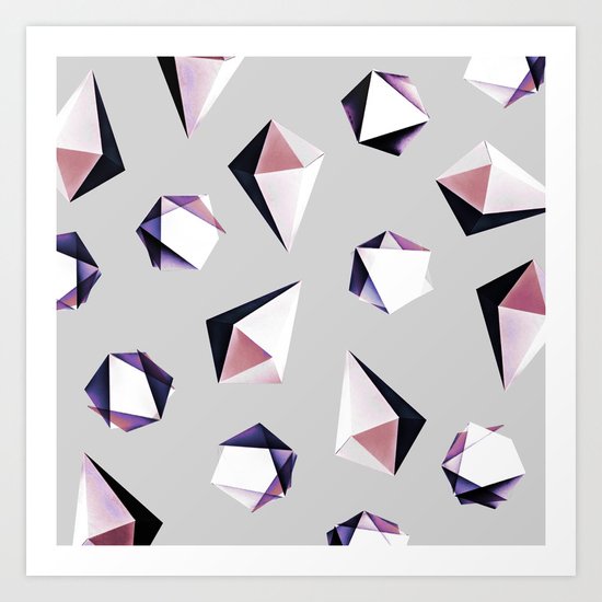 Origami #5Y Art Print