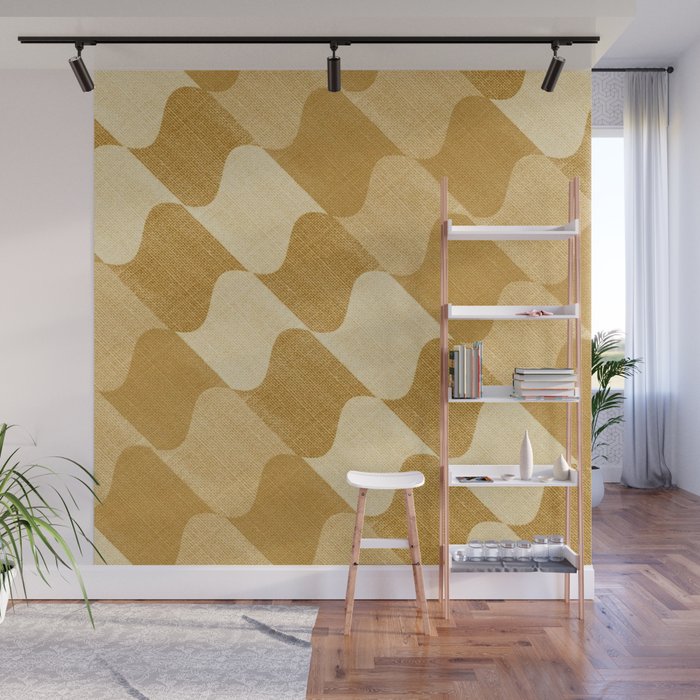 Fabric Textile Pattern Design Wall Mural