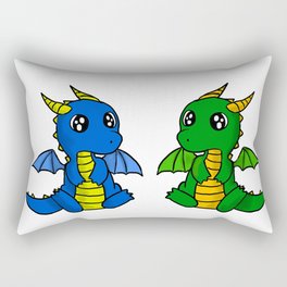 dragons friends Rectangular Pillow