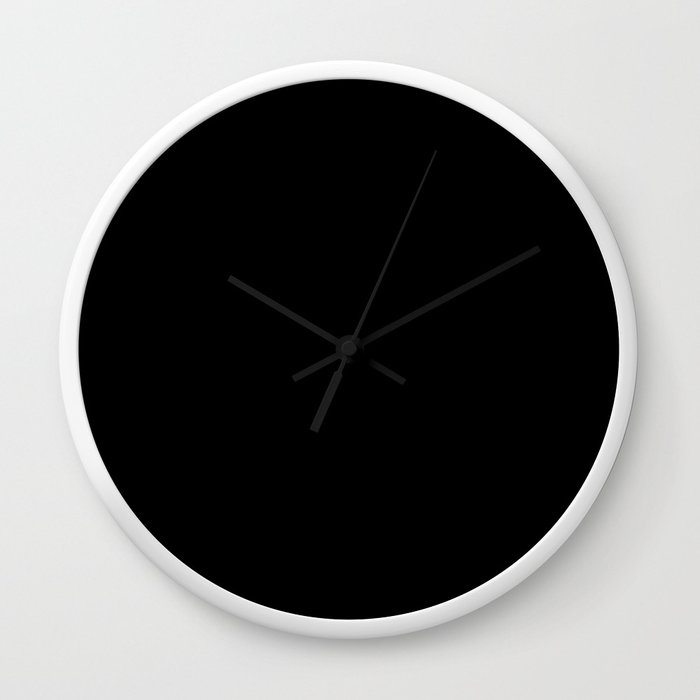 White Square Grid Wall Clock by danielmcgreevy | Society6