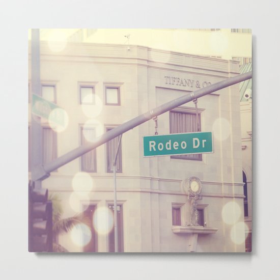 Rodeo Drive Metal Print