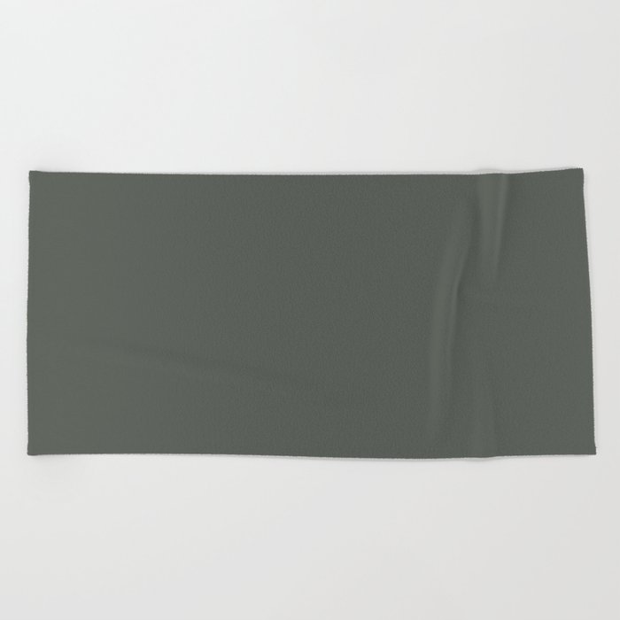 Pointed Fir Green Beach Towel