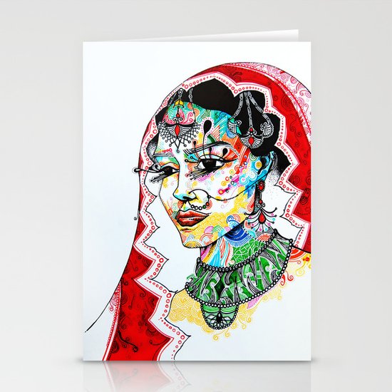 Indian Stationery Cards