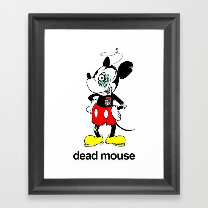 Dead Mouse Framed Art Print