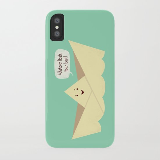 Happy boat iPhone Case