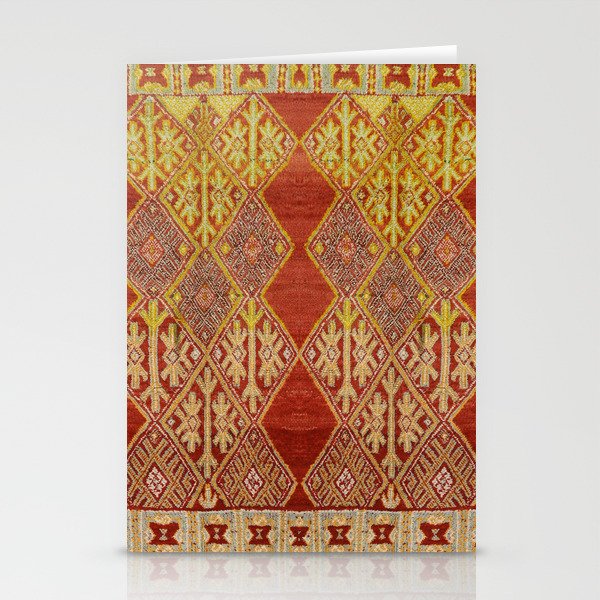 Moroccan Traditional Rug Design Stationery Cards
