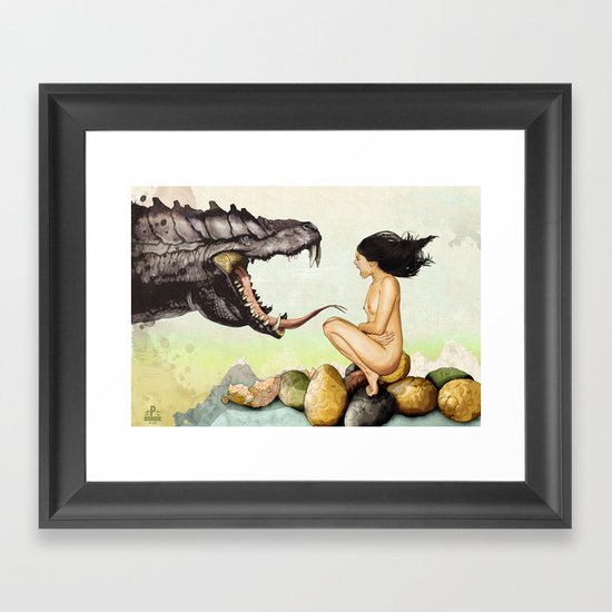 The Scream Framed Art Print