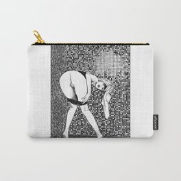 asc 565 - L'indiscrétion (The paparazzi's opportunity) Carry-All Pouch | Love, Illustration, Comic, Drawing, Black and White, Ink Pen, Digital 