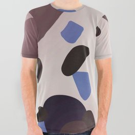 Tumbled Rocks All Over Graphic Tee