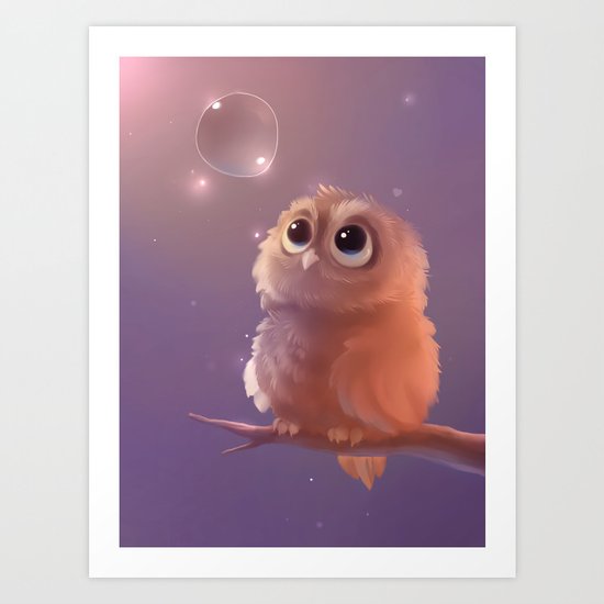 Little Guardian Art Print