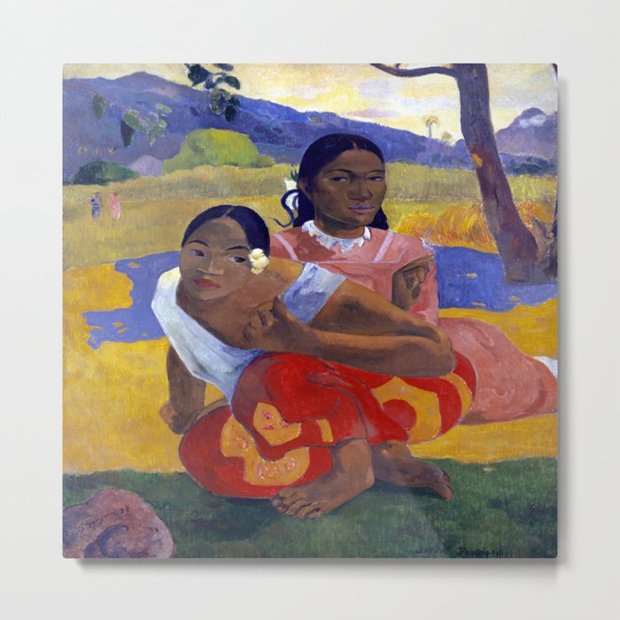 When Will You Marry by Paul Gauguin Ready to Hang Prints Home Decor Canvas Print Wall Art Print