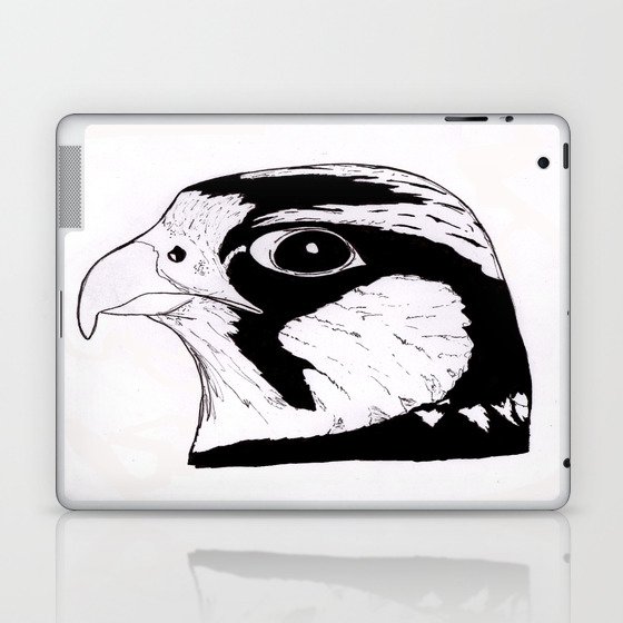 Falcon Face Laptop & iPad Skin