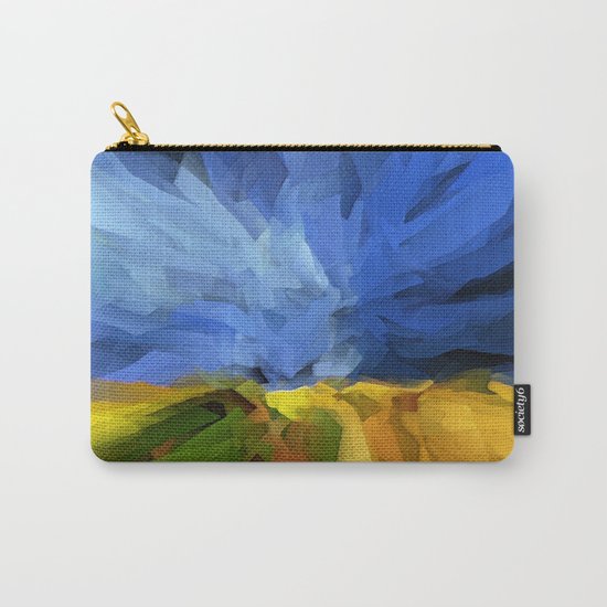 Wheat Field, Storm Approaching Carry-All Pouch