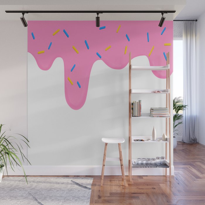 Frosting drip Wall Mural