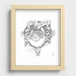 Magic Pussy Recessed Framed Print